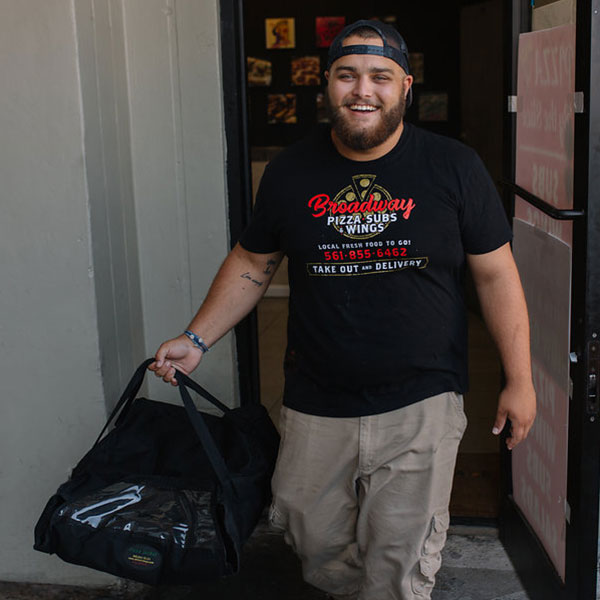 Delivery Driver, Pizza, Wings, Subs